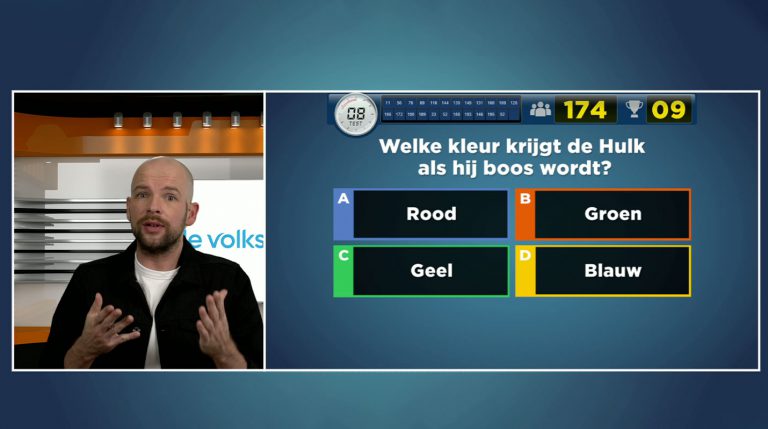 Quiz entertainment bij Q Broadcasting